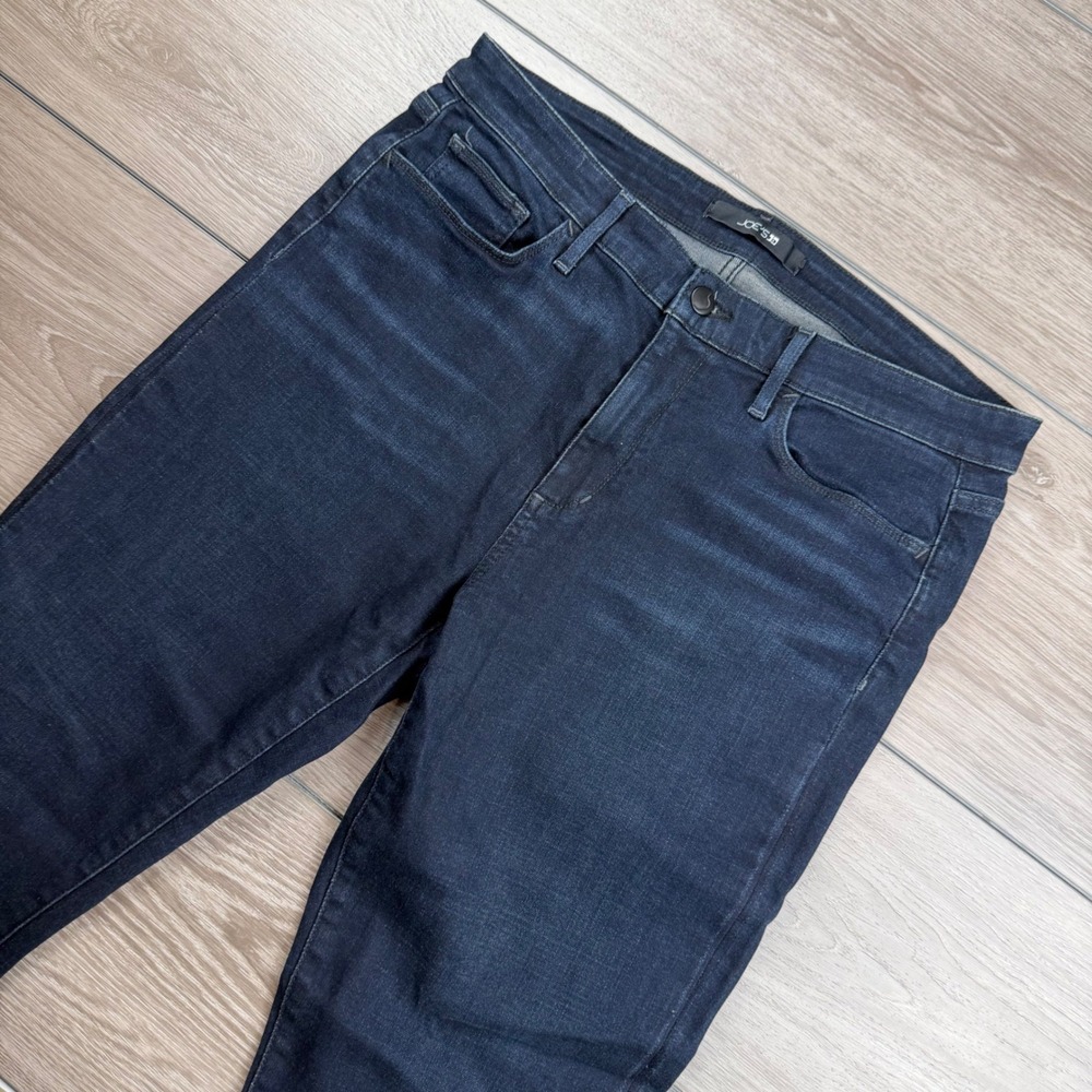 Joe's Jeans Womens Skinny Denim Pants Dark Wash Blue 33x27.5